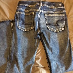 American Eagle jeans kick boot